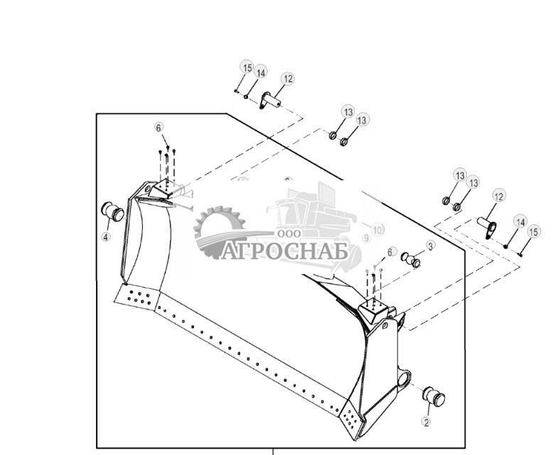 Отвал, полусферический, 396,24 см (156 дюймов) - ST807047 239.jpg